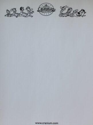 PARTS ONLY - Cranium Board Game Australian Edition - (10) Cranium Pad Sheets Only