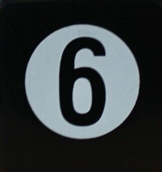 PARTS ONLY - Scene It? Board Game "Twilight Edition" - (1) Six Sided Numbered Die Only