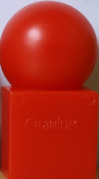 PARTS ONLY -Cranium Board Game Australian Edition - Red Cranium Playing Piece