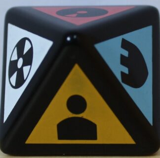 PARTS ONLY - Scene It? Board Game "Harry Potter" Edition - 8 Sided Die Only