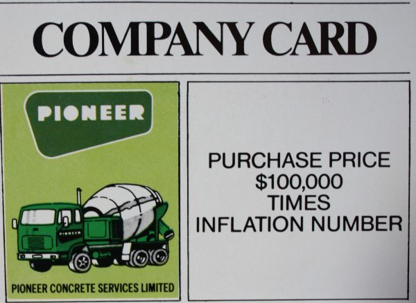 PARTS ONLY - Poleconomy Board Game - #1 Title Deed Card Only