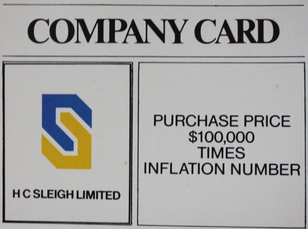 PARTS ONLY - Poleconomy Board Game - #2 Title Deed Card Only