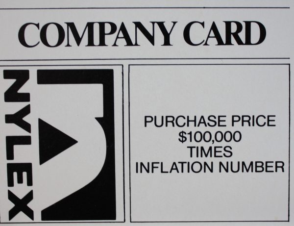 PARTS ONLY - Poleconomy Board Game - #5 Title Deed Card Only