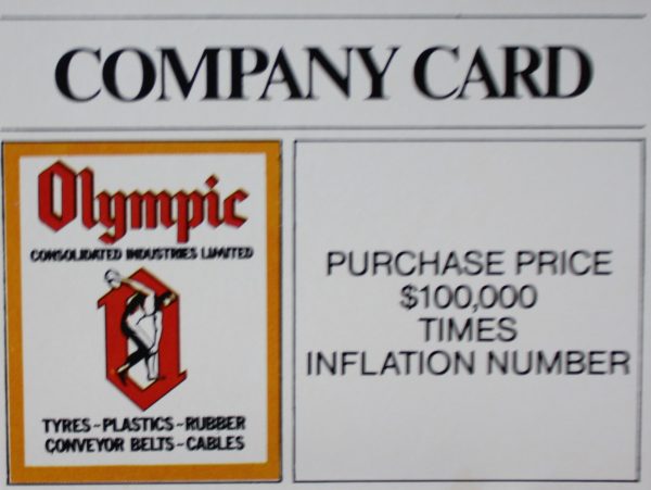PARTS ONLY - Poleconomy Board Game - #8 Title Deed Card Only