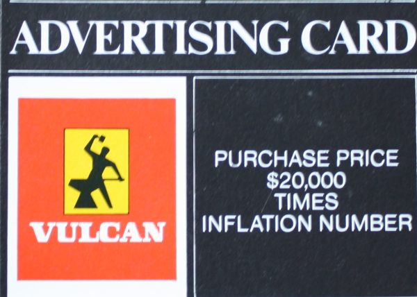 PARTS ONLY - Poleconomy Board Game - #11 Advertising Card Only