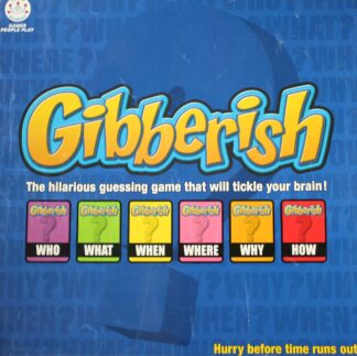 Gibberish Board Game - Pre Owned