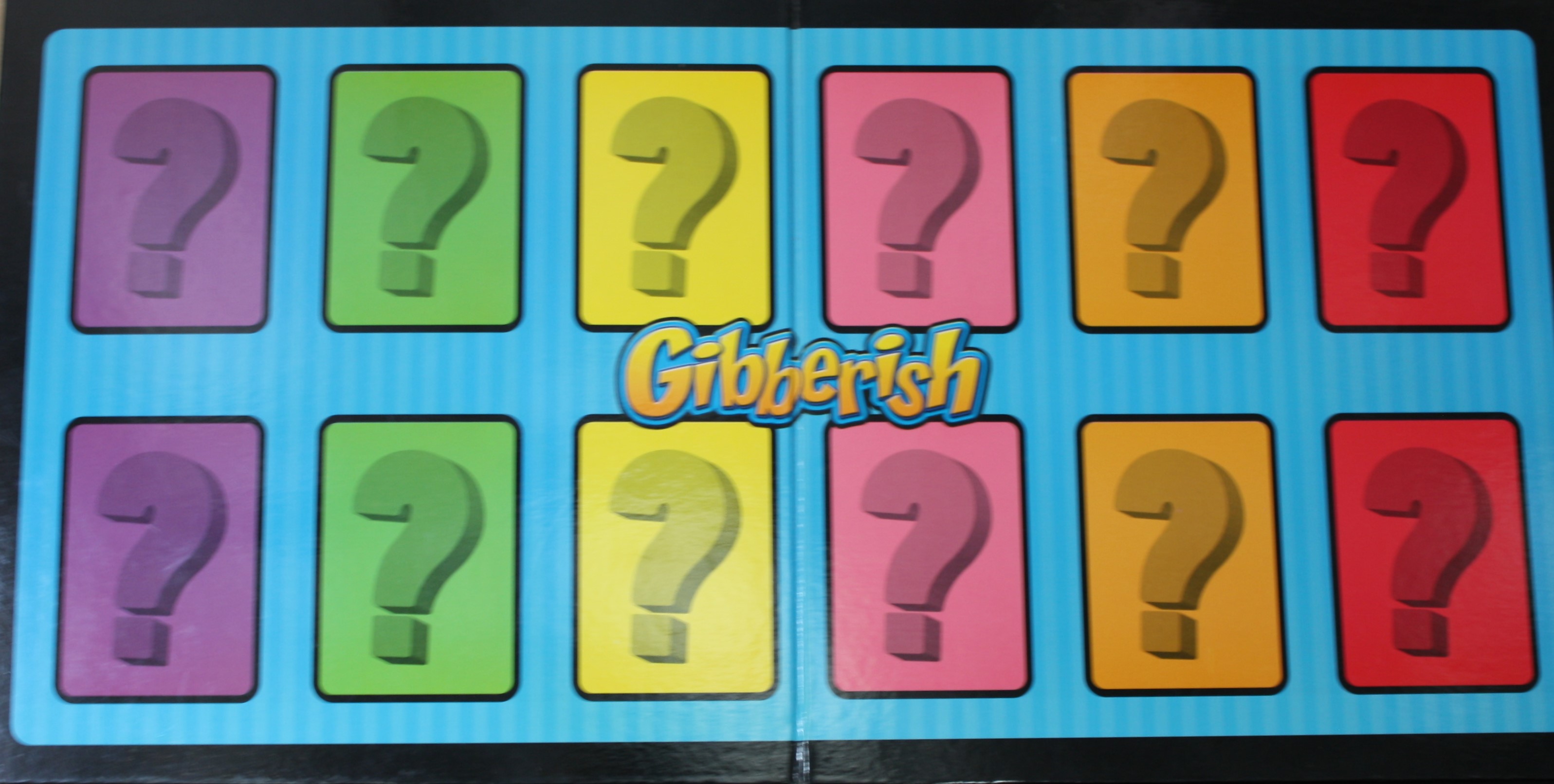 Parts Only Gibberish Board Game Game Board Team Toyboxes