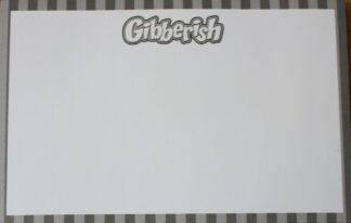 PARTS ONLY -Gibberish Board Game - (10) Gibberish Scoring Pages