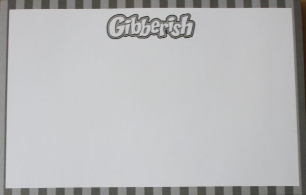 PARTS ONLY -Gibberish Board Game - (10) Gibberish Scoring Pages