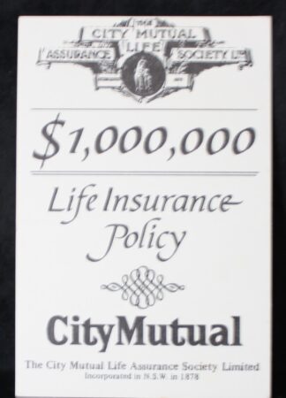 PARTS ONLY -Poleconomy Board Game - Life Insurance Policy Card