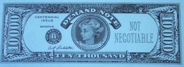PARTS ONLY -The Game of Life Board Game 1976 New Zealand Version - (40) Pack of $10,000 Play Money