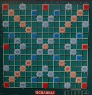 PARTS ONLY - Scrabble Original Board Game (Mattel 2000) Version - Game Board Only
