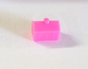 PARTS ONLY - Monopoly Junior Ben 10 Board Game - (1) Pink Plastic House Only