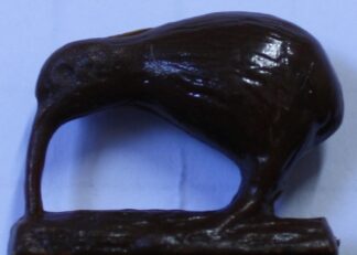 PARTS ONLY -Poleconomy The Game of New Zealand Board Game - Brown Kiwi Bird Token
