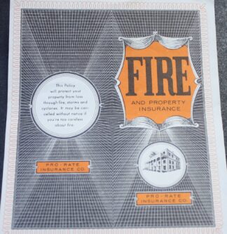 PARTS ONLY - Poleconomy Board Game - Fire and Property Insurance