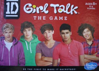 One Direction (1D) Girl Talk Board Game - Used