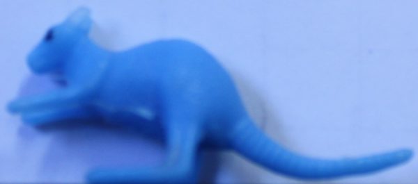 PARTS ONLY -Poleconomy Board Game - Light Blue Plastic (2cm) Kangaroo Token