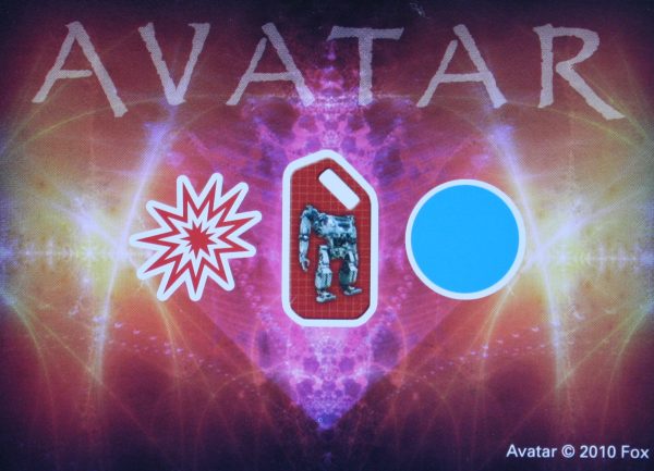 PARTS ONLY - Avatar The Board Game - #3 Avatar Deck Card Only