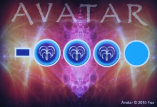 PARTS ONLY - Avatar The Board Game - #4 Avatar Deck Card Only