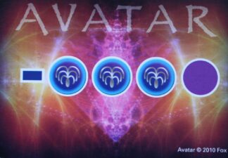 PARTS ONLY - Avatar The Board Game - #5 Avatar Deck Card Only