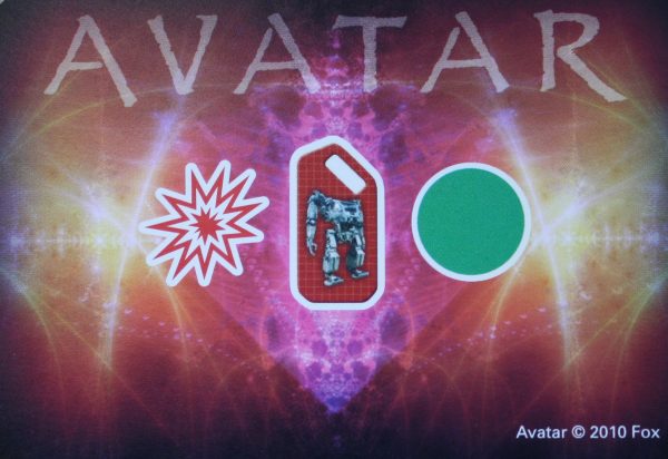 PARTS ONLY - Avatar The Board Game - #6 Avatar Deck Card Only