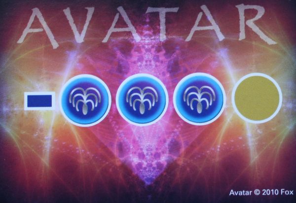 PARTS ONLY - Avatar The Board Game - #7 Avatar Deck Card Only