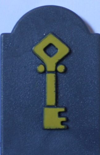 PARTS ONLY - Atmosfear "The Harbingers" Board Game - Yellow Plastic Keystone Only