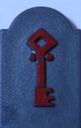 PARTS ONLY - Atmosfear "The Harbingers" Board Game - Red Plastic Keystone Only