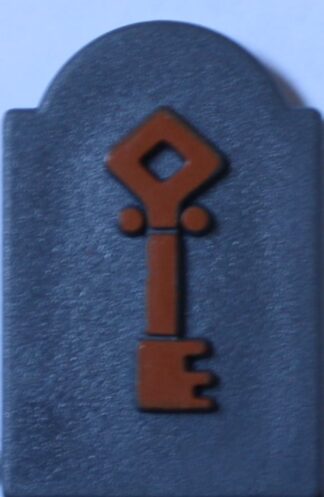 PARTS ONLY - Atmosfear "The Harbingers" Board Game - Orange Plastic Keystone Only