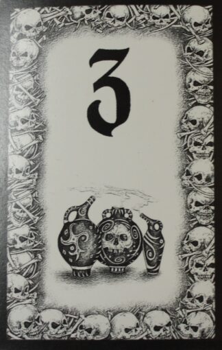 PARTS ONLY - Atmosfear "The Harbingers" Board Game - #15 Duel Card Only