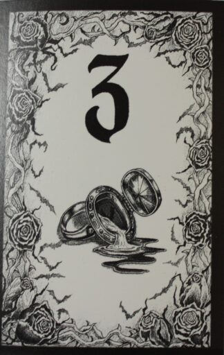 PARTS ONLY - Atmosfear "The Harbingers" Board Game - #17 Duel Card Only