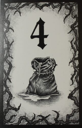 PARTS ONLY - Atmosfear "The Harbingers" Board Game - #19 Duel Card Only