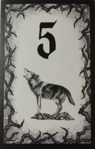 PARTS ONLY - Atmosfear "The Harbingers" Board Game - #25 Duel Card Only