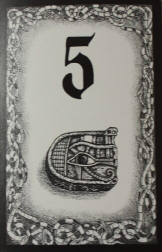PARTS ONLY - Atmosfear "The Harbingers" Board Game - #26 Duel Card Only