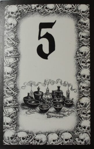 PARTS ONLY - Atmosfear "The Harbingers" Board Game - #27 Duel Card Only