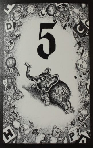 PARTS ONLY - Atmosfear "The Harbingers" Board Game - #28 Duel Card Only