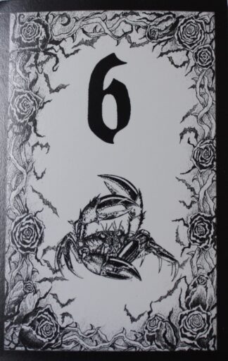 PARTS ONLY - Atmosfear "The Harbingers" Board Game - #34 Duel Card Only