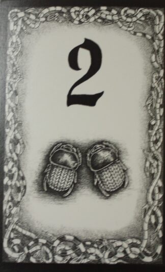 PARTS ONLY - Atmosfear "The Harbingers" Board Game - #6 Duel Card Only