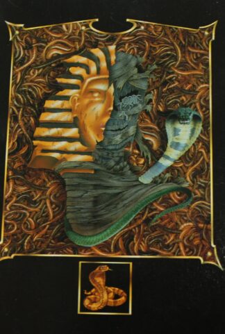 PARTS ONLY -Atmosfear "The Harbingers" Board Game - "Khufu" Character Card