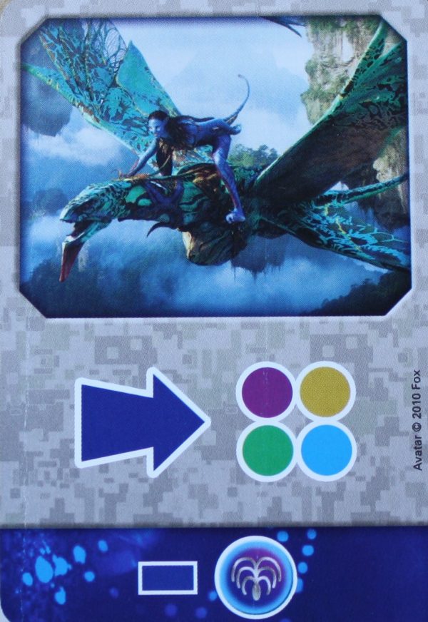 PARTS ONLY - Avatar The Board Game - #10 Territory Card Only