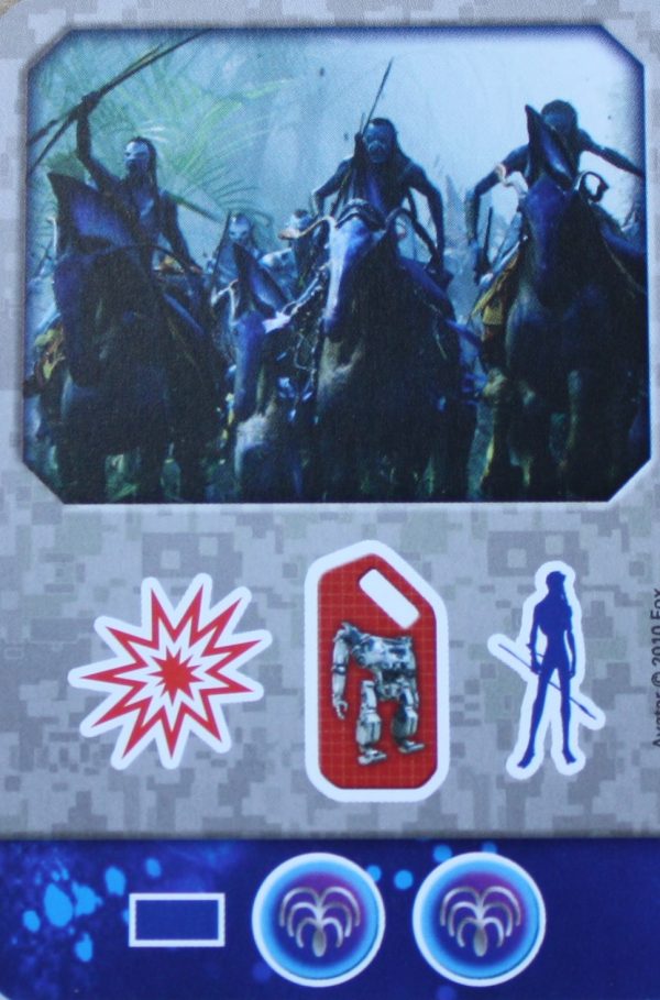 PARTS ONLY - Avatar The Board Game - #4 Territory Card Only