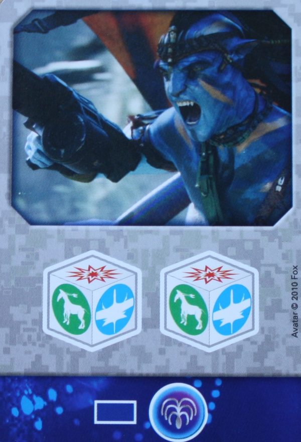 PARTS ONLY - Avatar The Board Game - #5 Territory Card Only