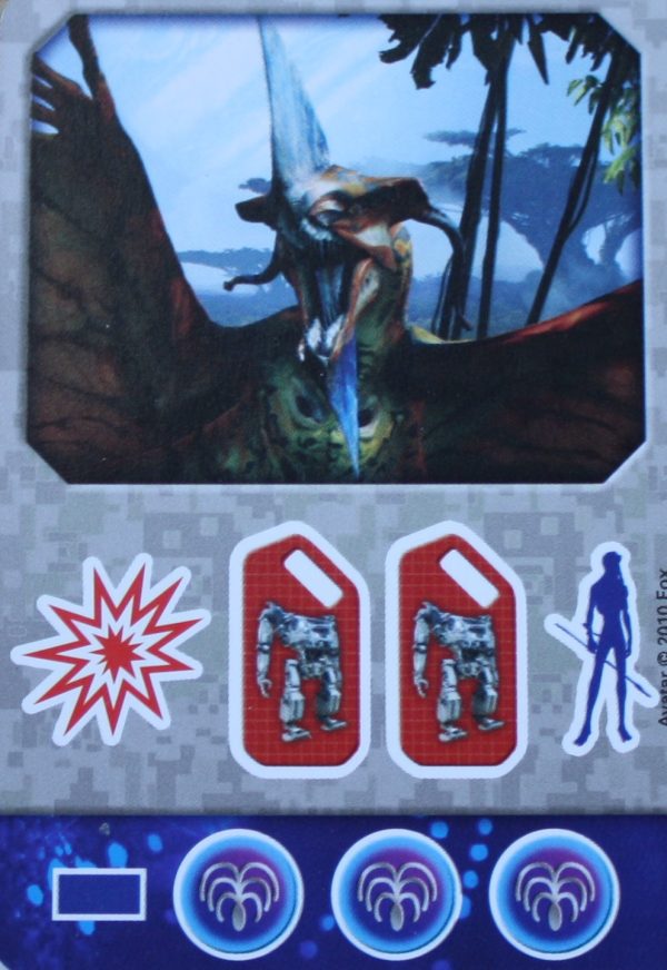 PARTS ONLY - Avatar The Board Game - #6 Territory Card Only