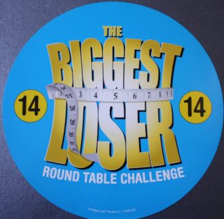 PARTS ONLY - The Biggest Loser Board Game - #14 Round Table Challenge Card