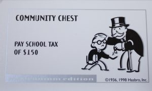 PARTS ONLY - Monopoly Board Game 2000 Millennium Tin Edition - #12 Community Chest Card Only