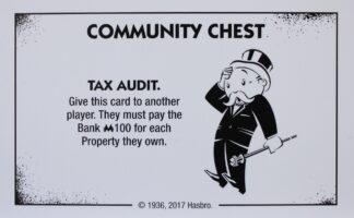PARTS ONLY - Monopoly Board Game "Cheaters" Edition - Community Chest Card #15 Only