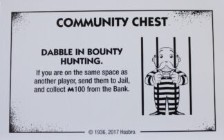 PARTS ONLY - Monopoly Board Game "Cheaters" Edition - (1) Community Chest Card #7 Only