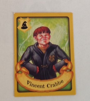 PARTS ONLY - Harry Potter Mystery at Hogwarts Board Game - (1) Vincent Crabbe Card Only