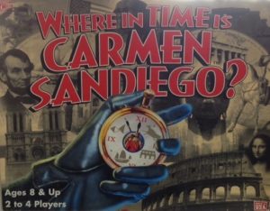 Where in Time is Carmen Sandiego? Board Game