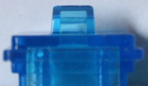 PARTS ONLY -Monopoly Board Game - Translucent Blue House